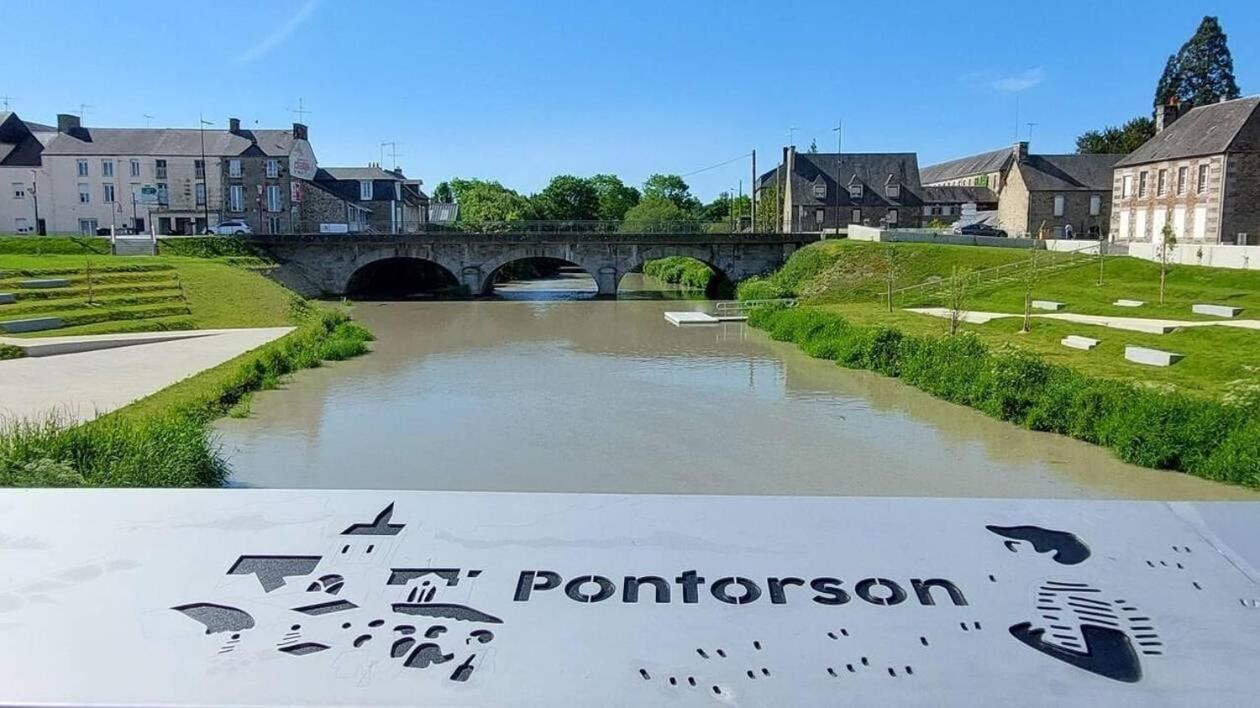 Maison Gite 2/4 P Baie Du Mont ปงตอร์ซง ภายนอก รูปภาพ